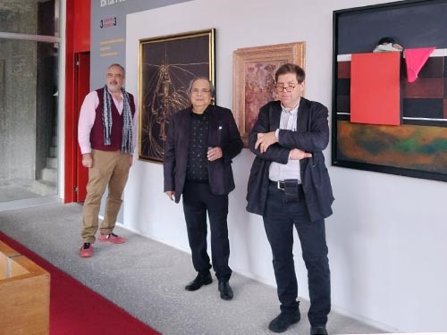 Tres pintores exponen su obra taurina