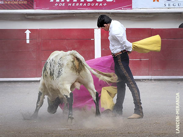 Nicols Gutirrez en la Monumental