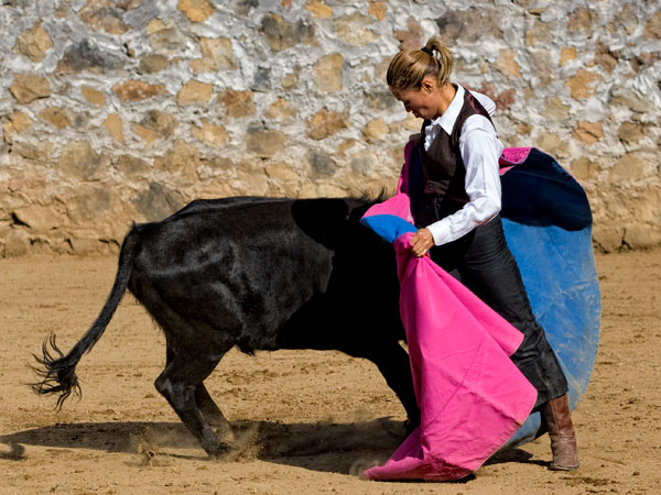 El aguante de Melina