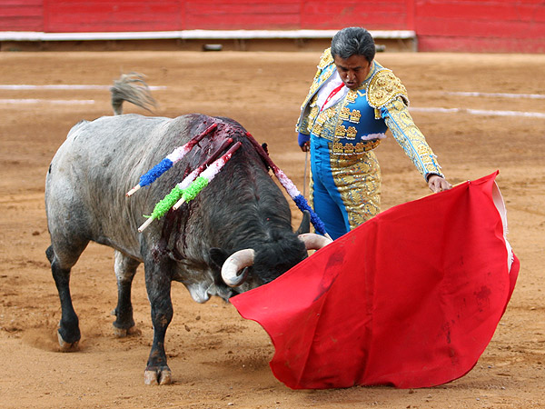 Con la muleta bien cuadrada