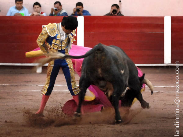 Didier con el quinto de la tarde