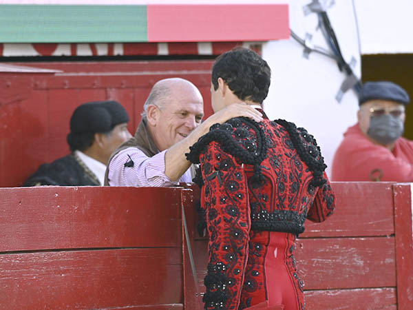 El brindis a Javier Sordo