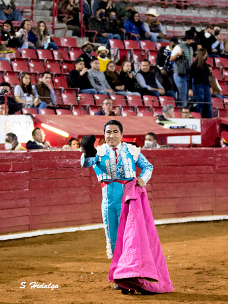 Diego Martnez, ovacionado