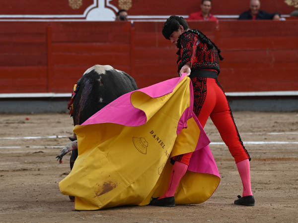 Abrochando el saludo