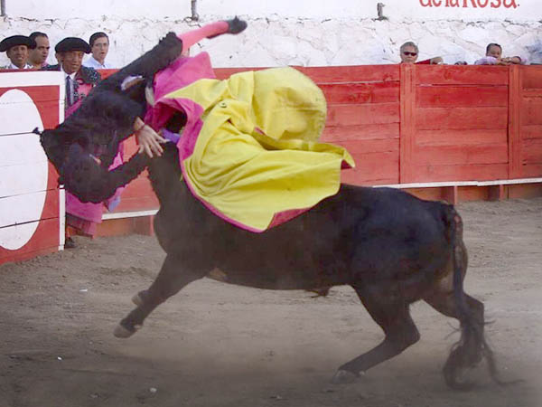 Calado del muslo izquierdo