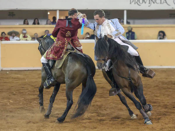 Ribeiro y Jorge, por colleras