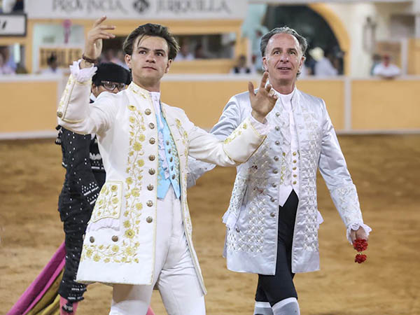 Fauro y Giovani, en la vuelta