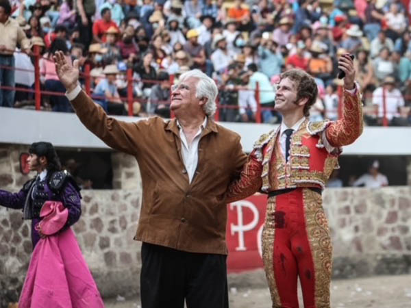 Manuel Sescosse en la vuelta