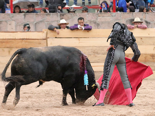 Juan Pablo con el cierraplaza