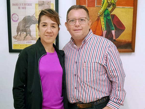 Hilda Tenorio y Eduardo Puerto