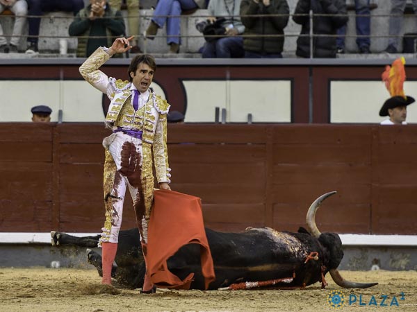 Doblando el ejemplar