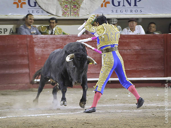 En la cara del crdeno