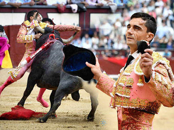 Se sobrepuso y cort una oreja