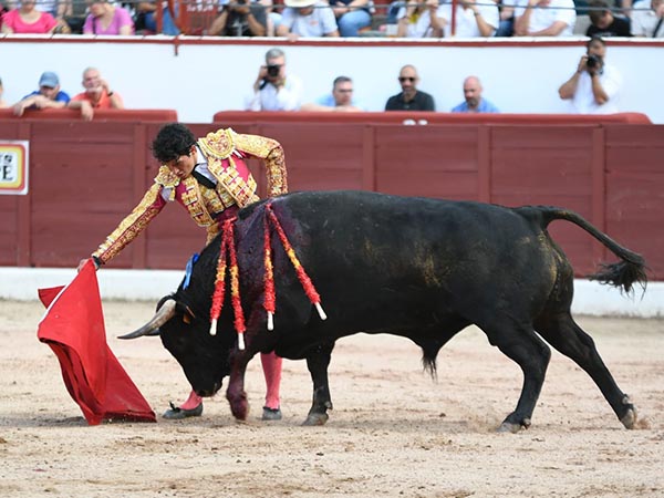 Aseado y con detalles toreros