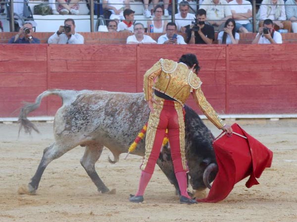 Humillado en la embestida