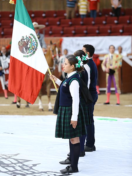 Honores a la bandera