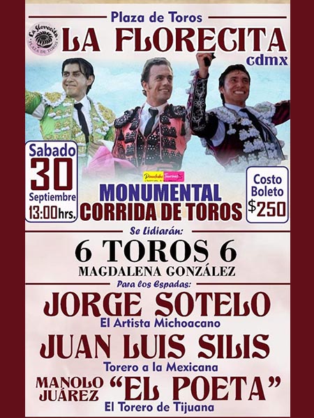 Cartel del festejo