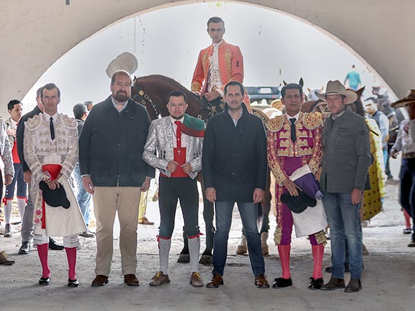 Protagonistas de la tarde