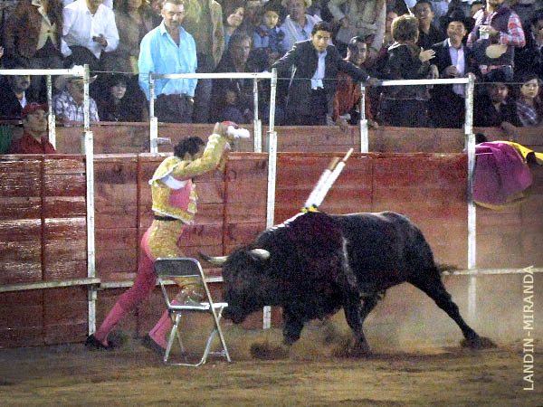 Banderillas desde la silla