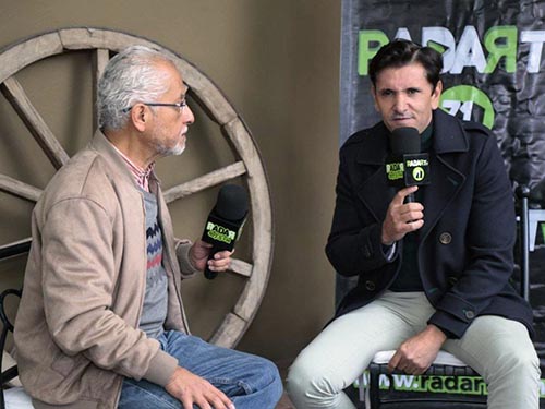 Diego Ventura en la radio