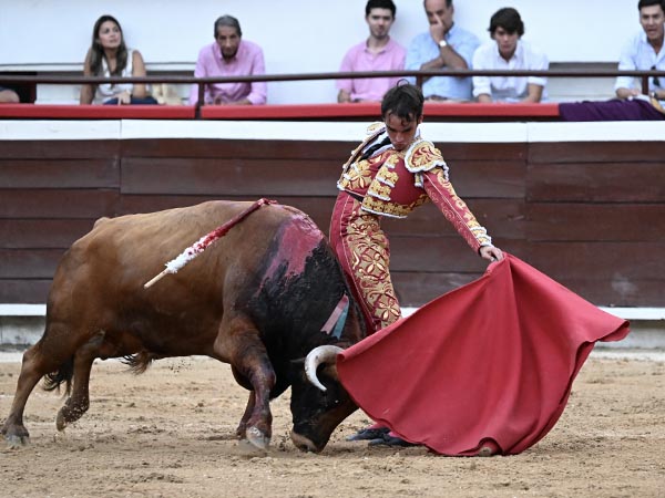 Recreado en la muleta lenta