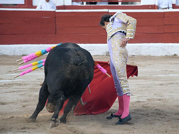 Bajando la mano