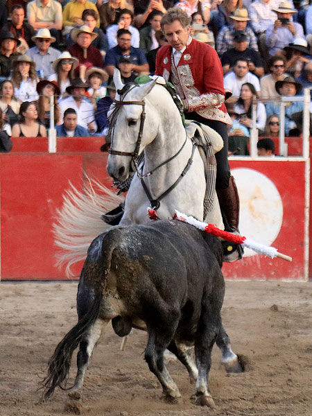 Pablo girando en la cara