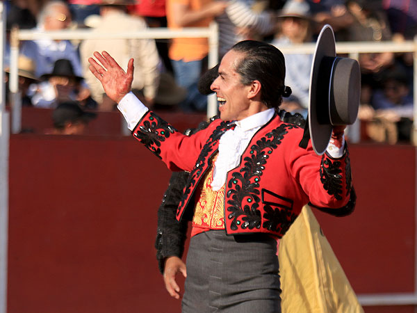 Ovacionado en la vuelta