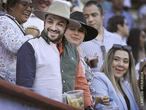 Kike de la Torre, en su barrera