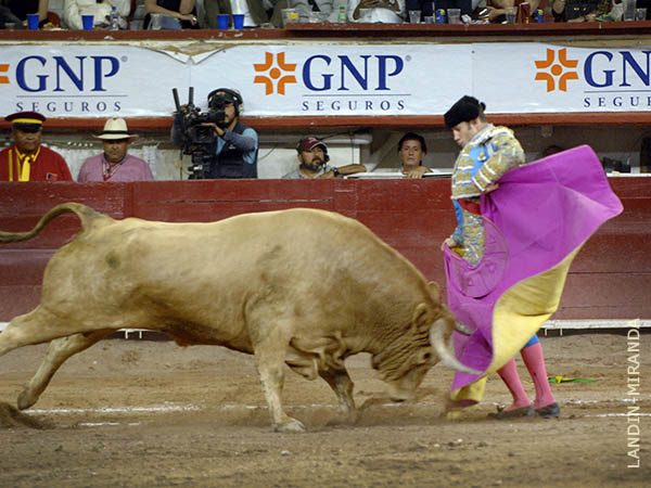 Saldvar con el primer regalo