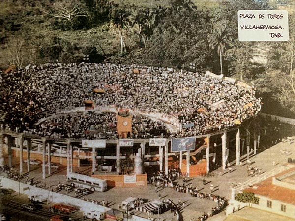 Plaza de Villahermosa, otra de sus obras