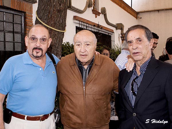 Al lado de Chucho Arroyo y Jaime Rangel