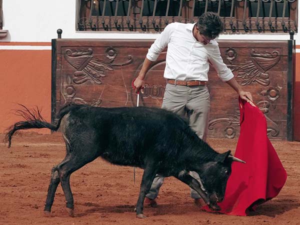 El torero de Monterrey en un natural