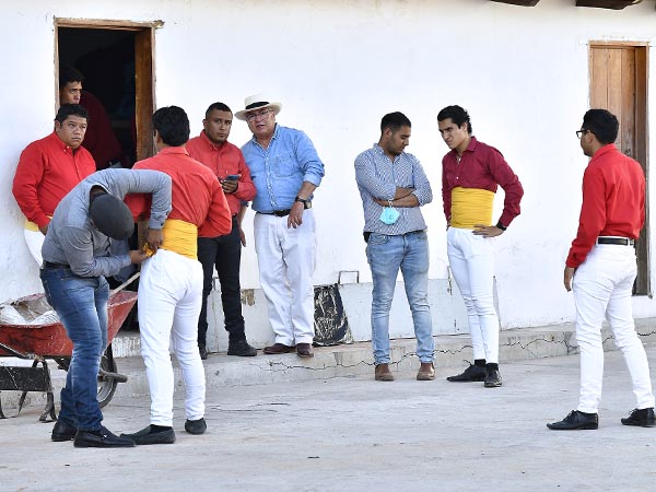 El servicio en preparativos