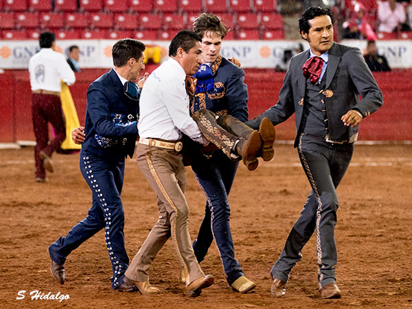 Pepe Murillo, tarde accidentada