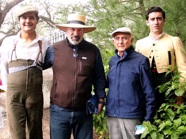 Angelino y Pepe San Martn con Patrick