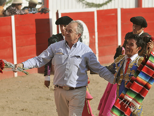 La vuelta con el ganadero