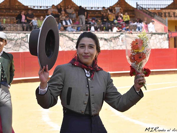 Grisel Marco en la vuelta