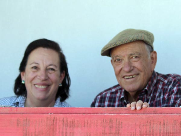 Doa Carmen Guerra y don Claudio Huerta