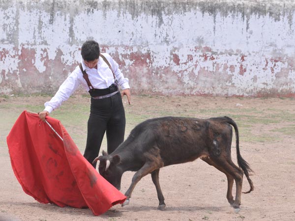 Corriendo la mano con suavidad