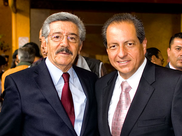 Don Adolfo Lugo y Pepe Arroyo