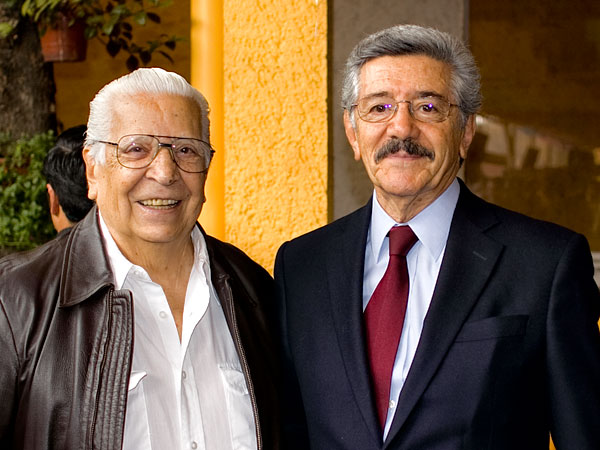 Don Rafa Bez y don Adolfo Lugo