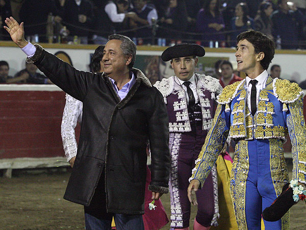 El Capea y Pepe Huerta en la vuelta