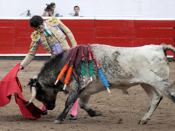 Asentado por el pitn derecho