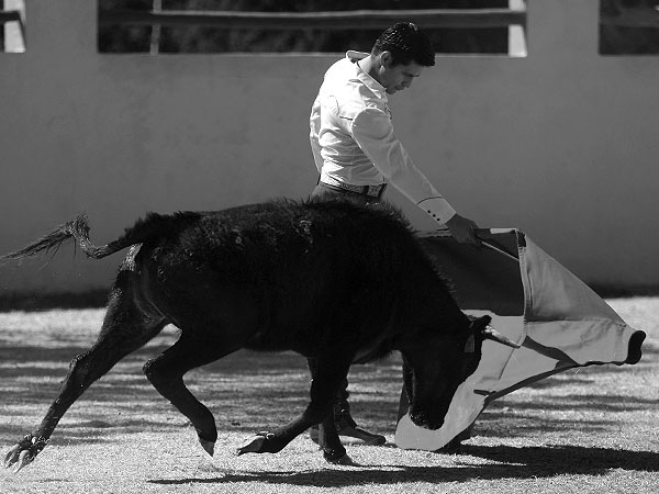 Metida en la muleta