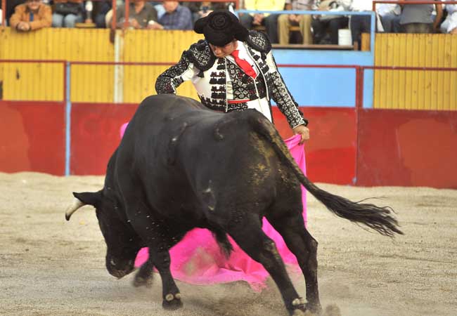 Una chicuelina del tlaxcalteca