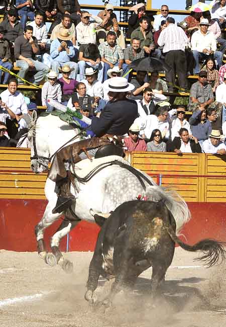 A unos centmetros