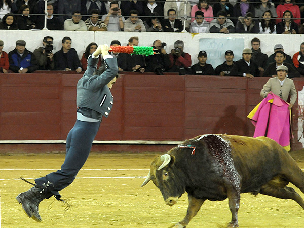 El Fandi en su especialidad