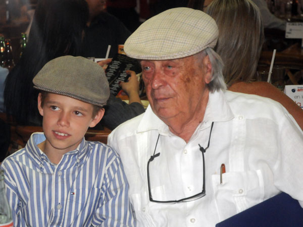 Abuelo y nieto taurino