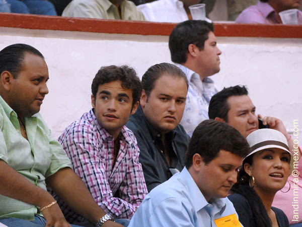 Juan Pablo Snchez en el palco